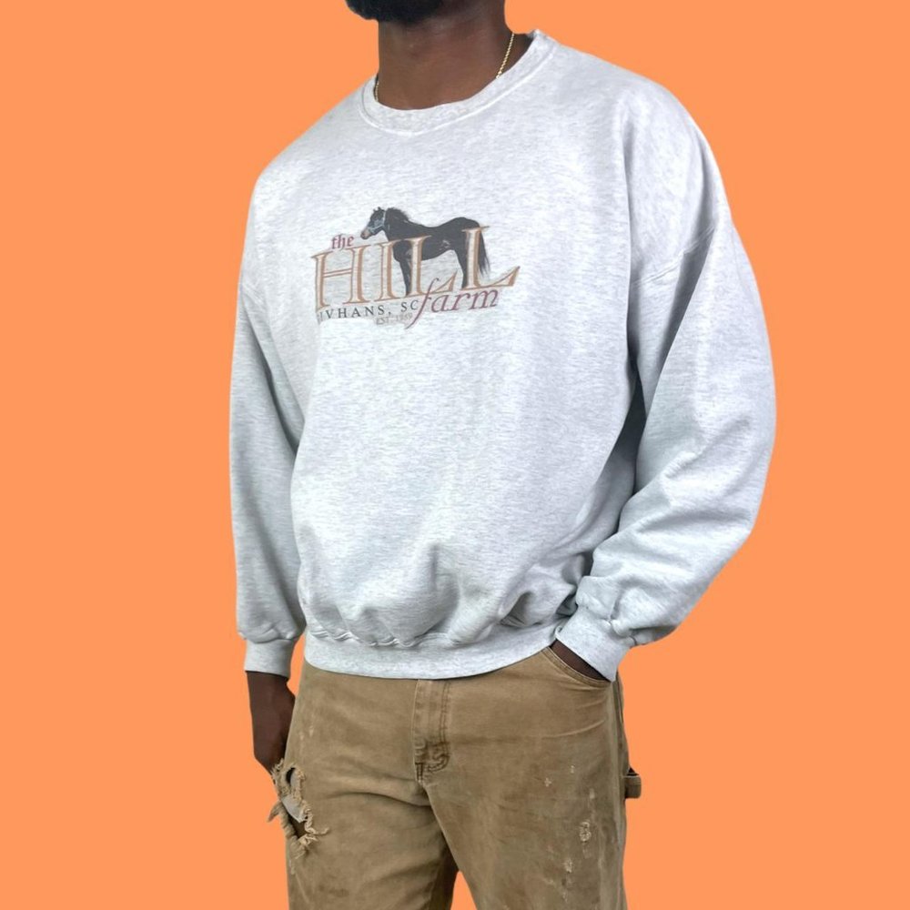The Hill Farm Vintage Style Sweatshirt